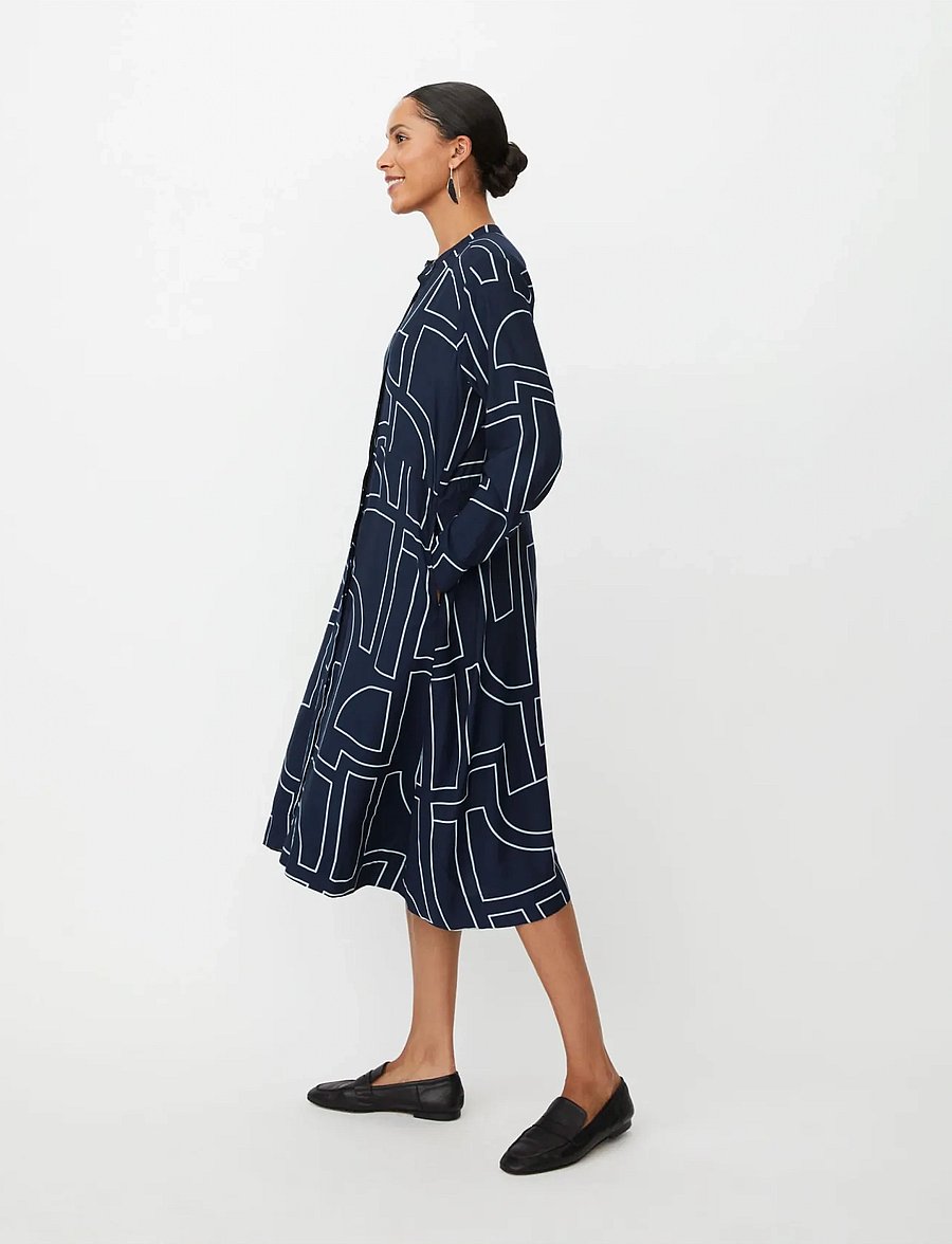 Masai - MaNataly - shirt dresses - navy blazer - 5