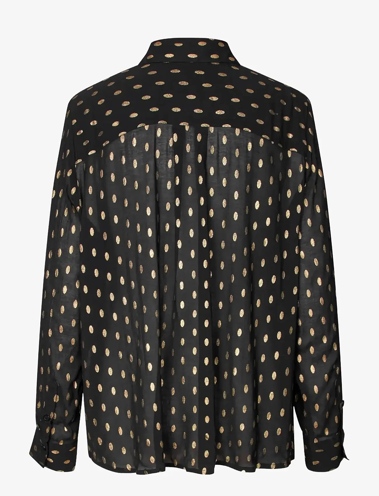 Masai - MaInoria - long-sleeved blouses - black - 1