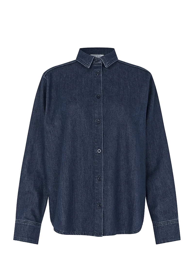 Masai - MaIshana - jeansskjortor - dark denim - 1
