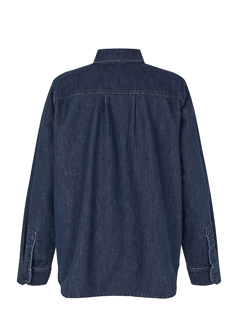 Masai - MaIshana - jeansskjortor - dark denim - 2