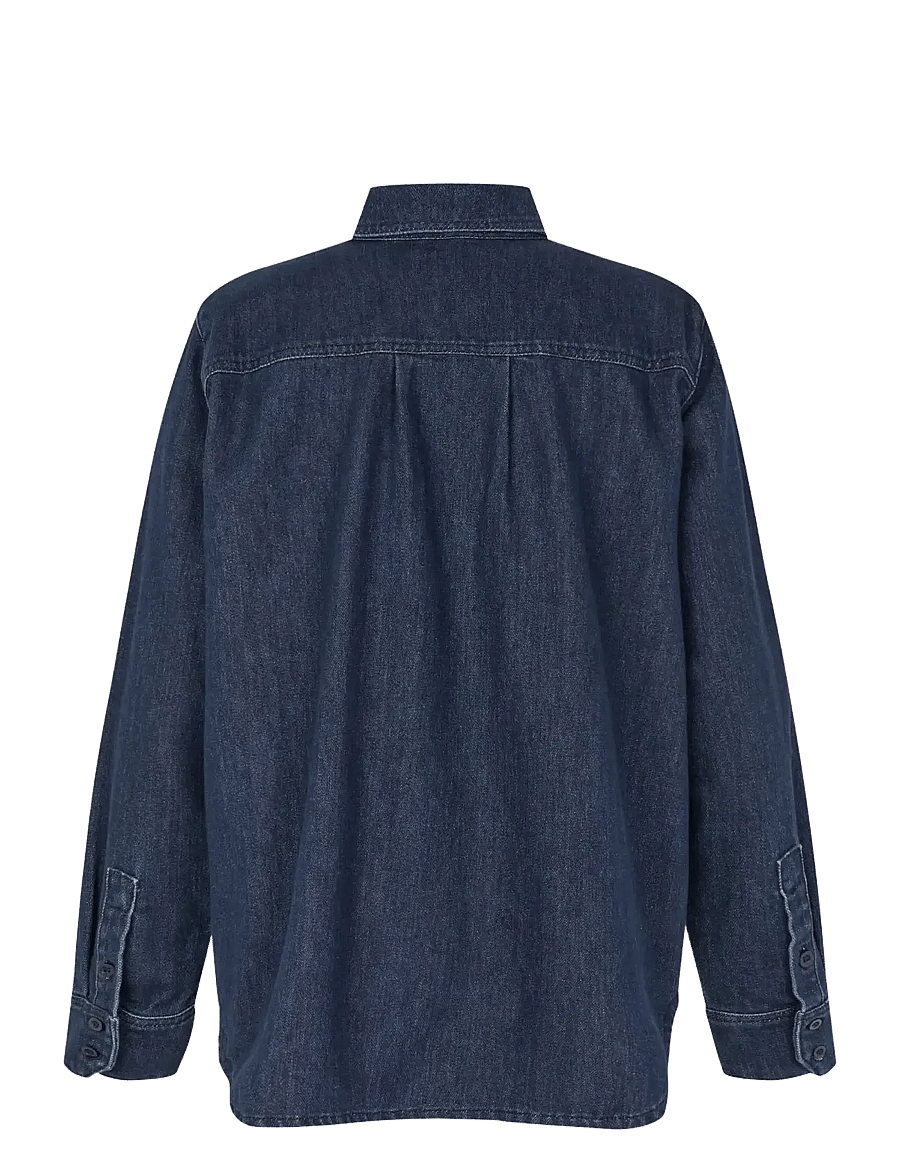 Masai - MaIshana - jeansskjortor - dark denim - 2