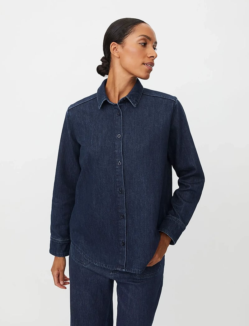 Masai - MaIshana - jeansskjortor - dark denim - 0