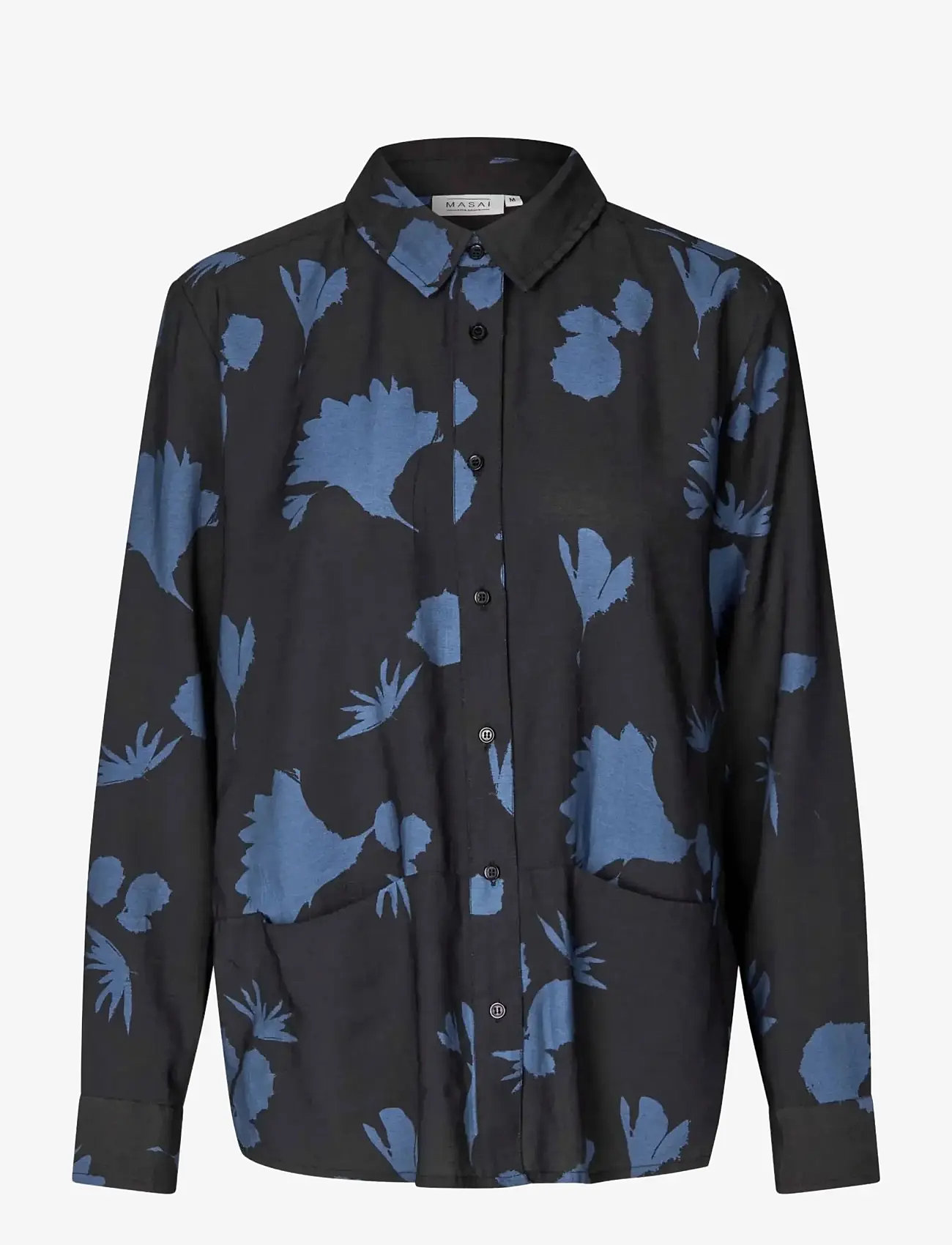 Masai - MaInanne - langærmede skjorter - gray blue - 1