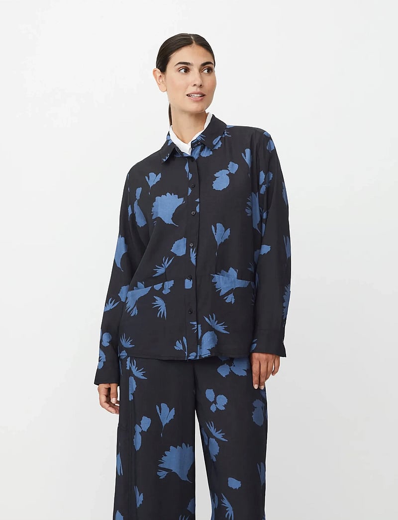 Masai - MaInanne - langærmede skjorter - gray blue - 0