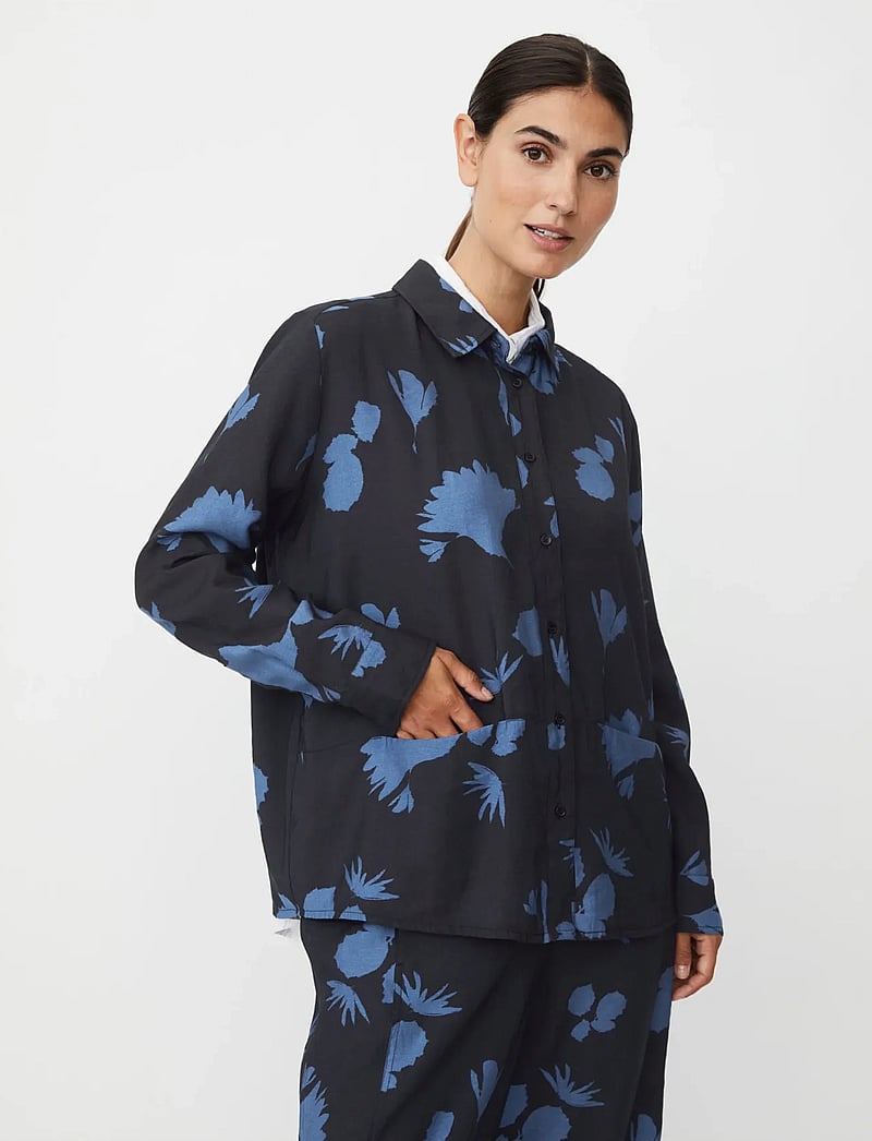 Masai - MaInanne - langærmede skjorter - gray blue - 4