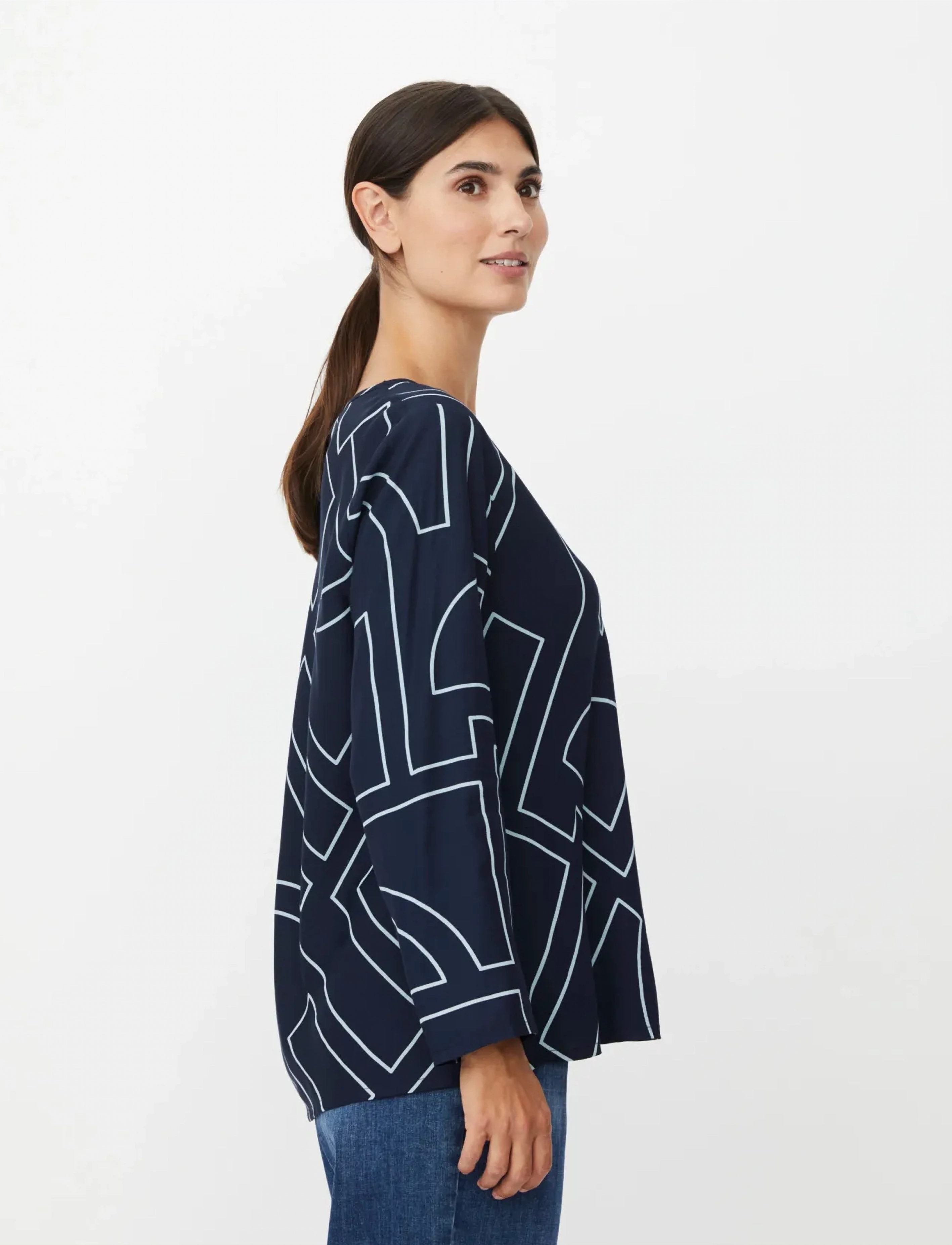 Masai - MaKala - langærmede bluser - navy blazer - 5