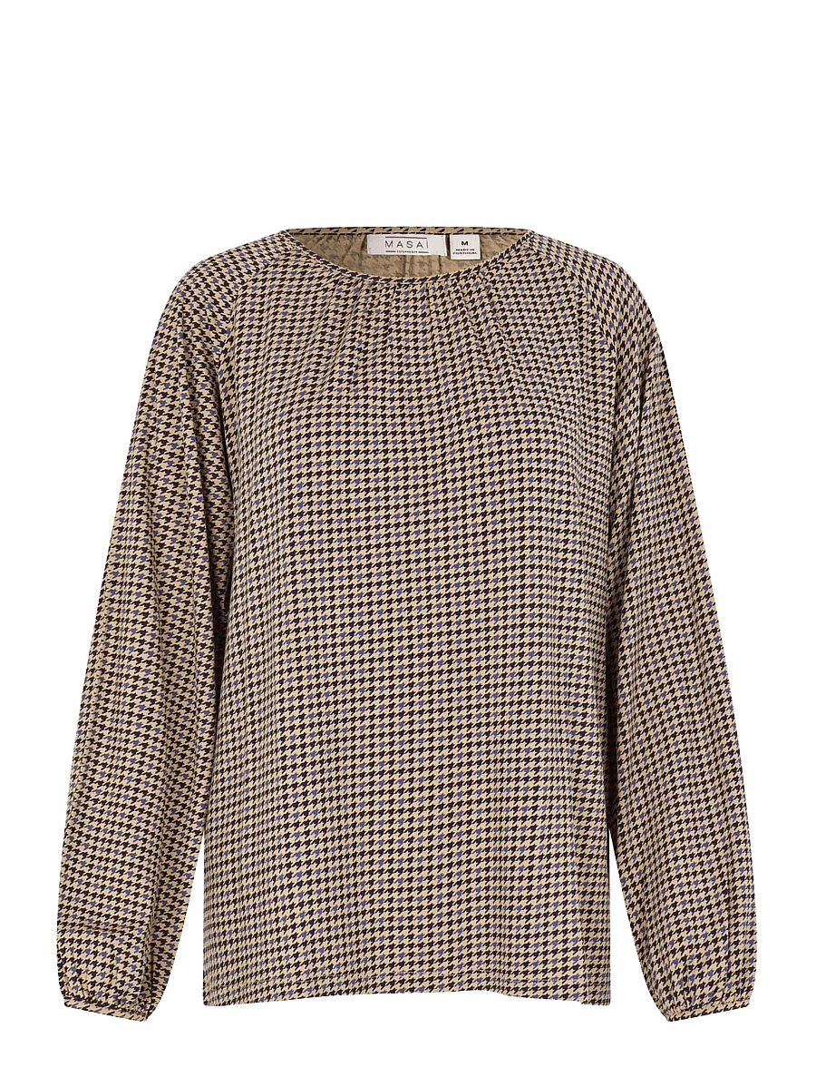 Masai - MaBristella - långärmade blusar - gray blue - 1