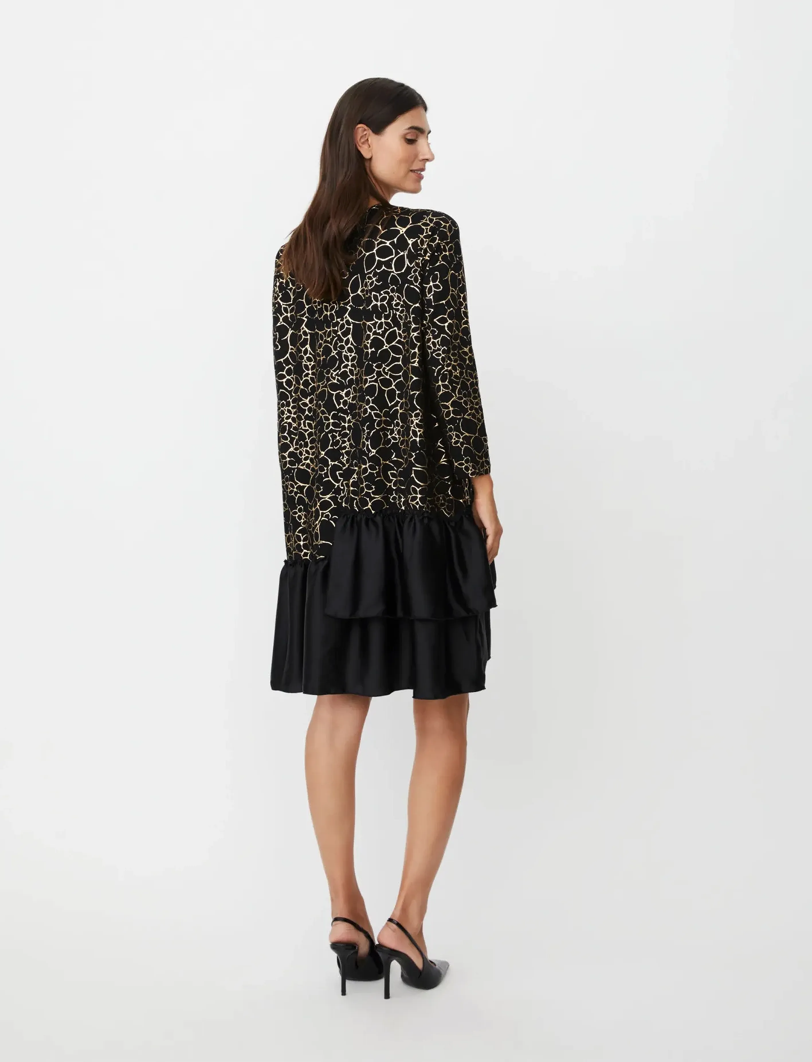Masai - MaNylindra - midikleider - gold - 3