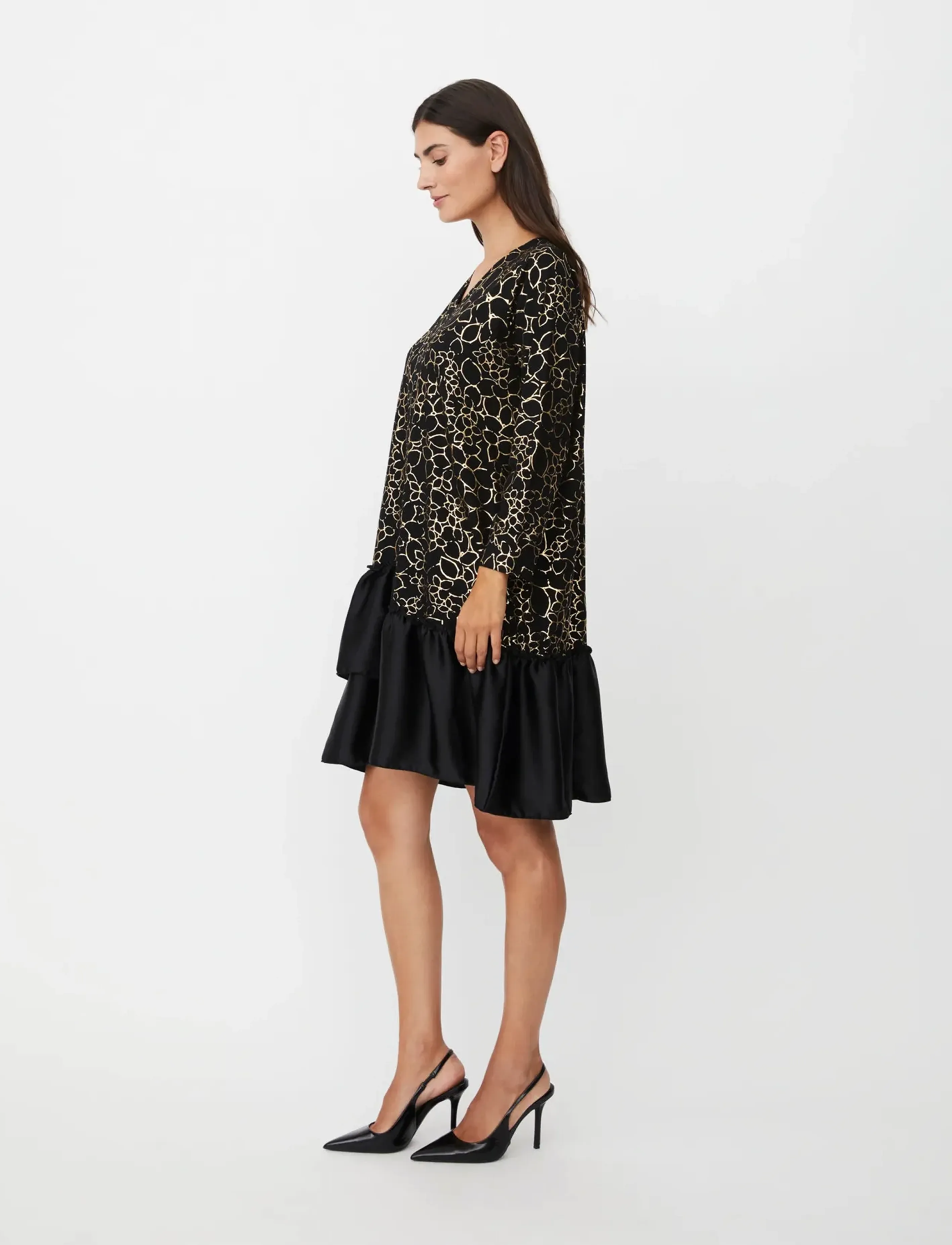 Masai - MaNylindra - midikleider - gold - 5