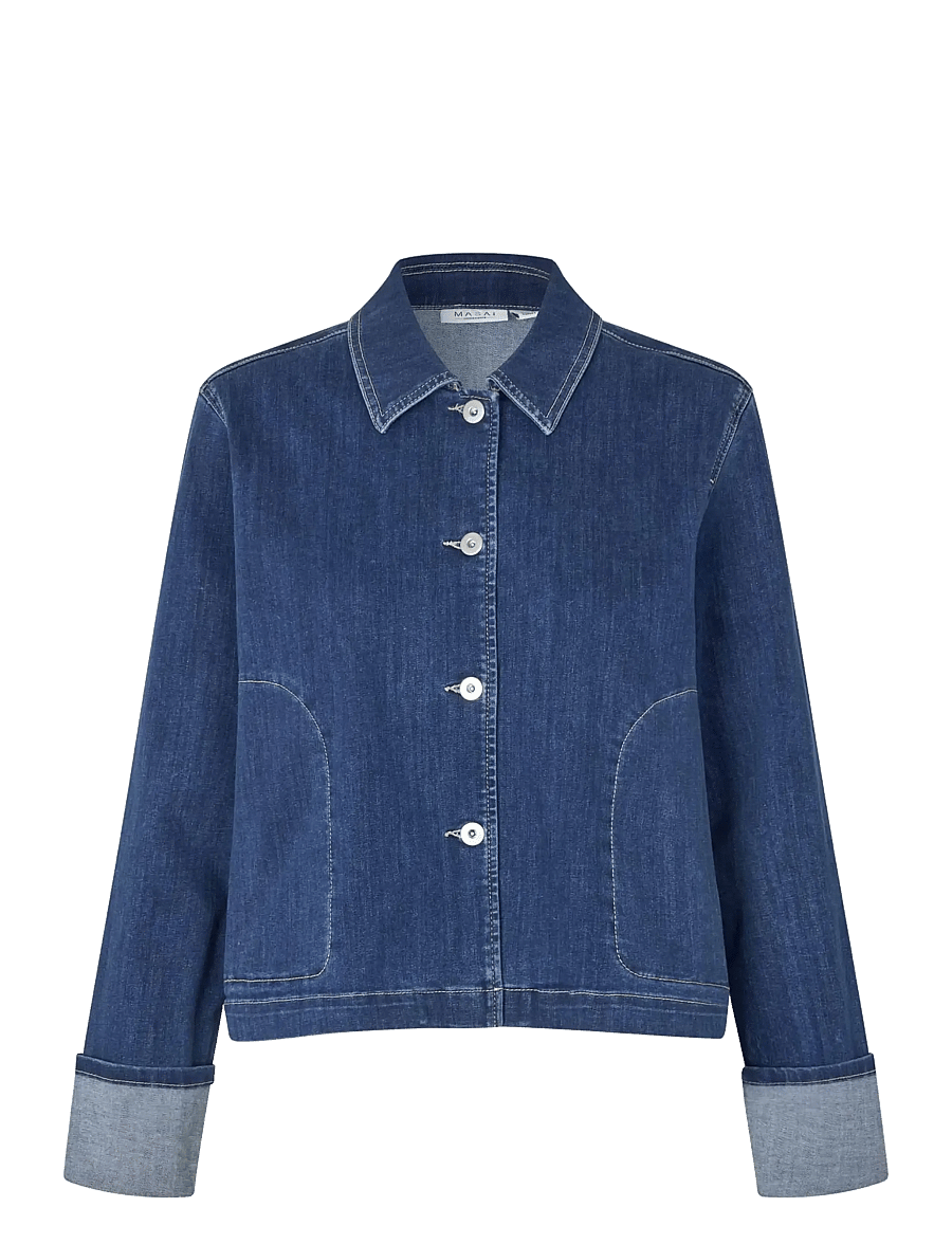 Masai - MaJovinia - jeansjackor - blue denim - 0