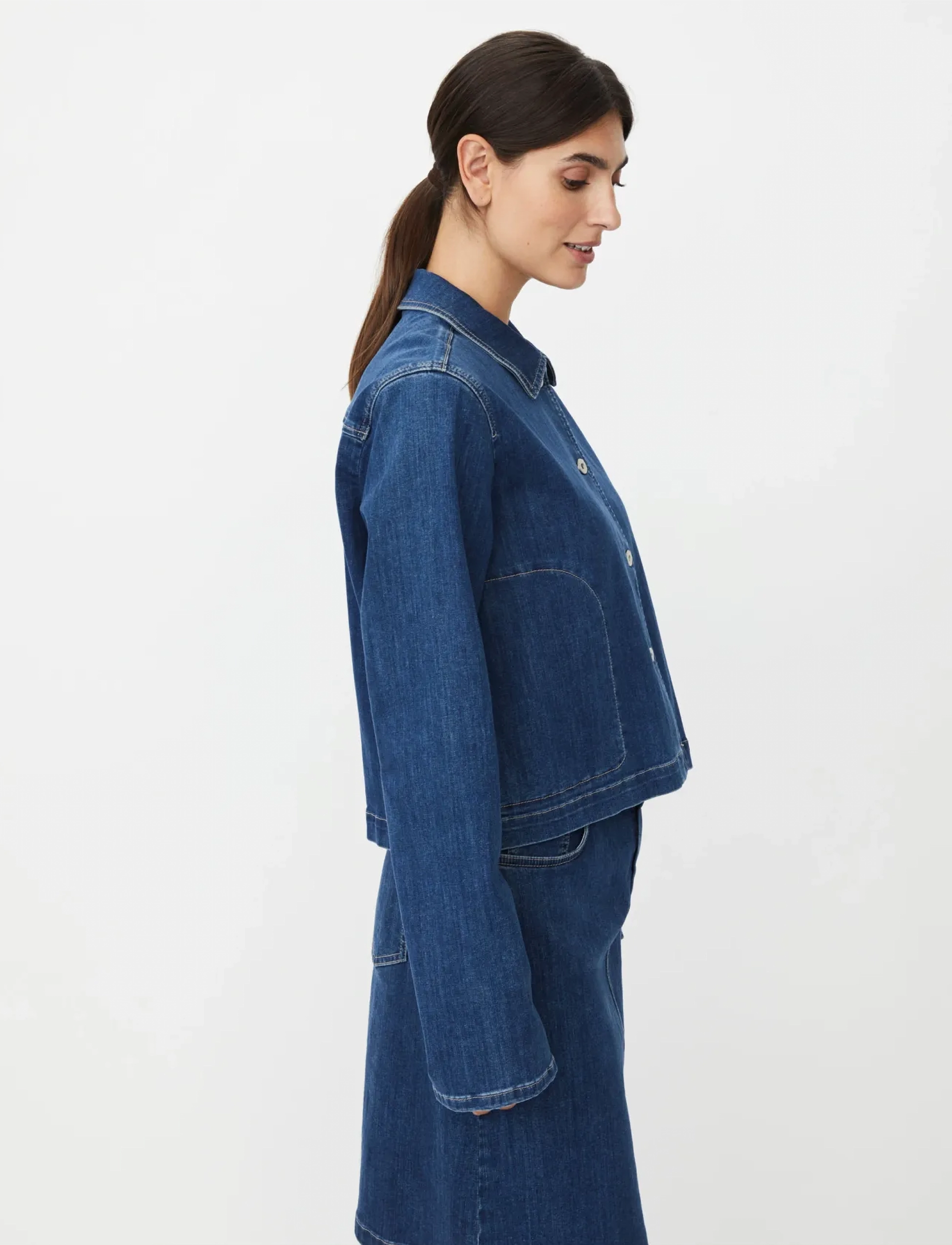 Masai - MaJovinia - denim jackets - blue denim - 5