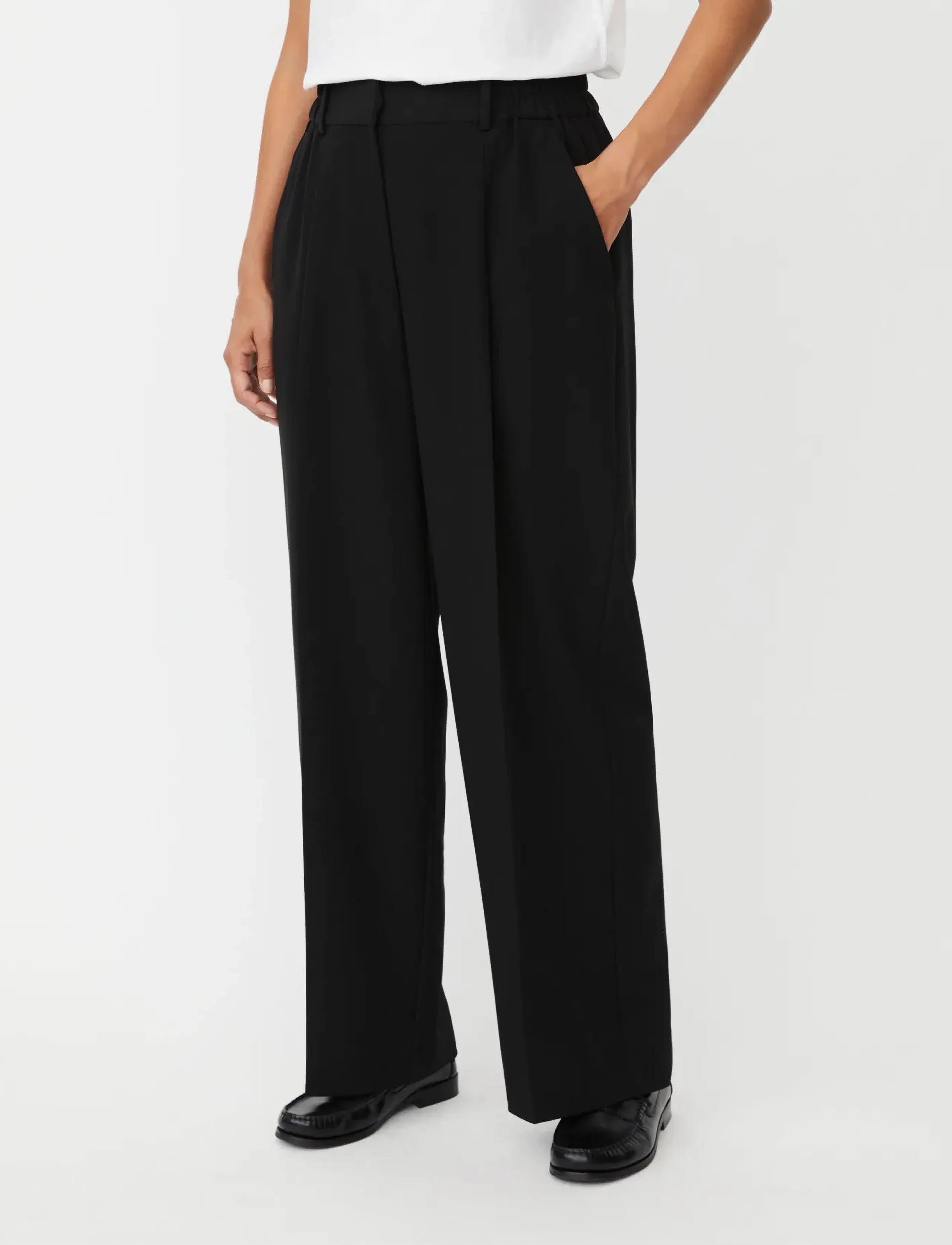 Masai - MaPryscian - anzugshosen - black - 2