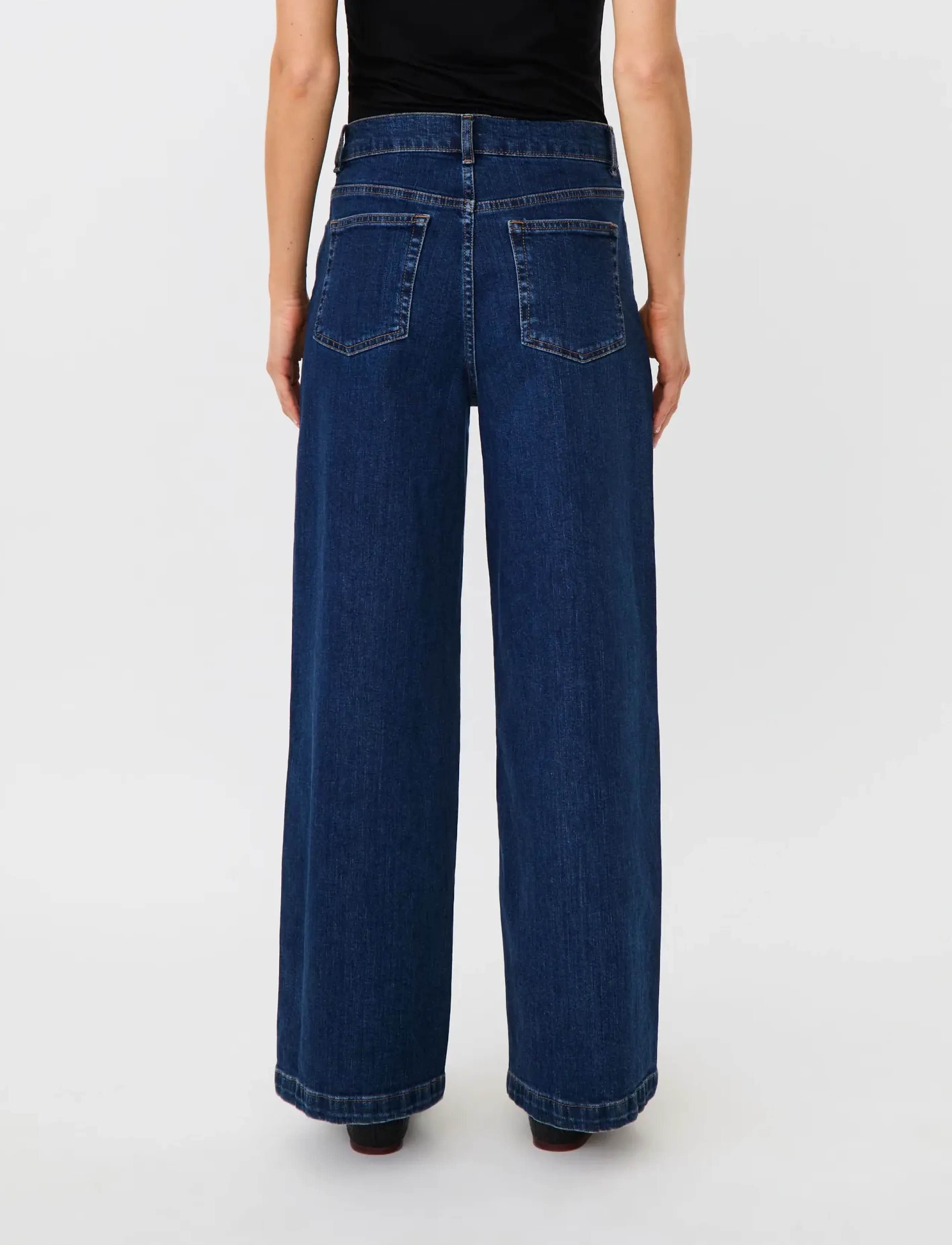 Masai - MaPassang - wide leg jeans - blue denim - 3
