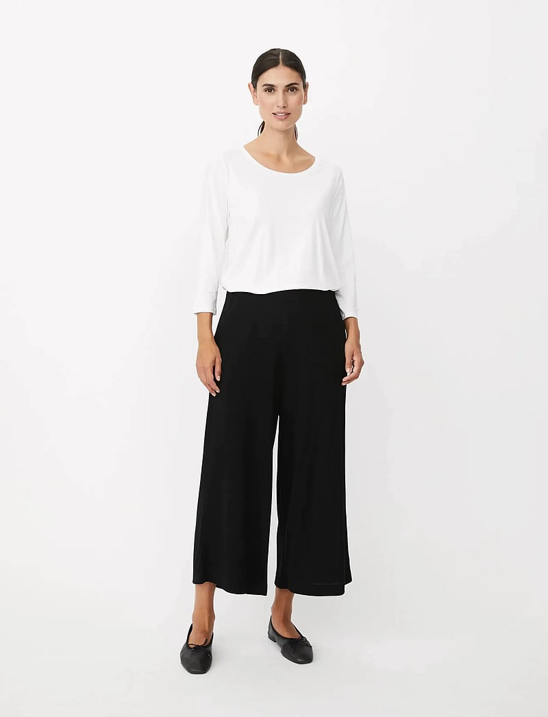 Masai - MaPryvora - hosen mit weitem bein - black - 4
