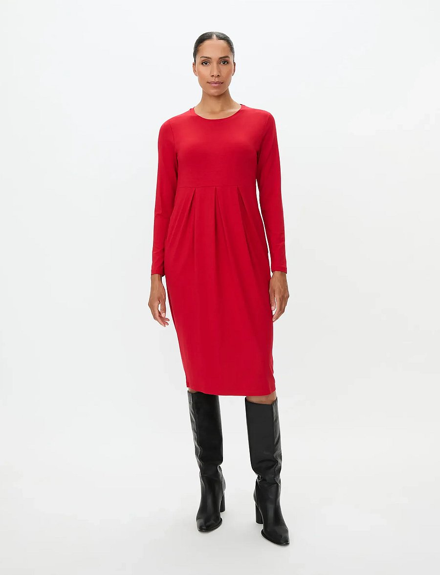 Masai - MaNamo - midikleider - haute red - 0