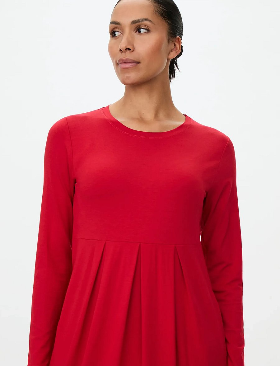 Masai - MaNamo - midikleider - haute red - 4