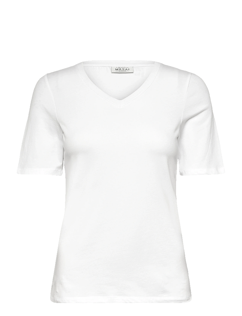Masai - MaBlyvora - t-shirts - white - 1