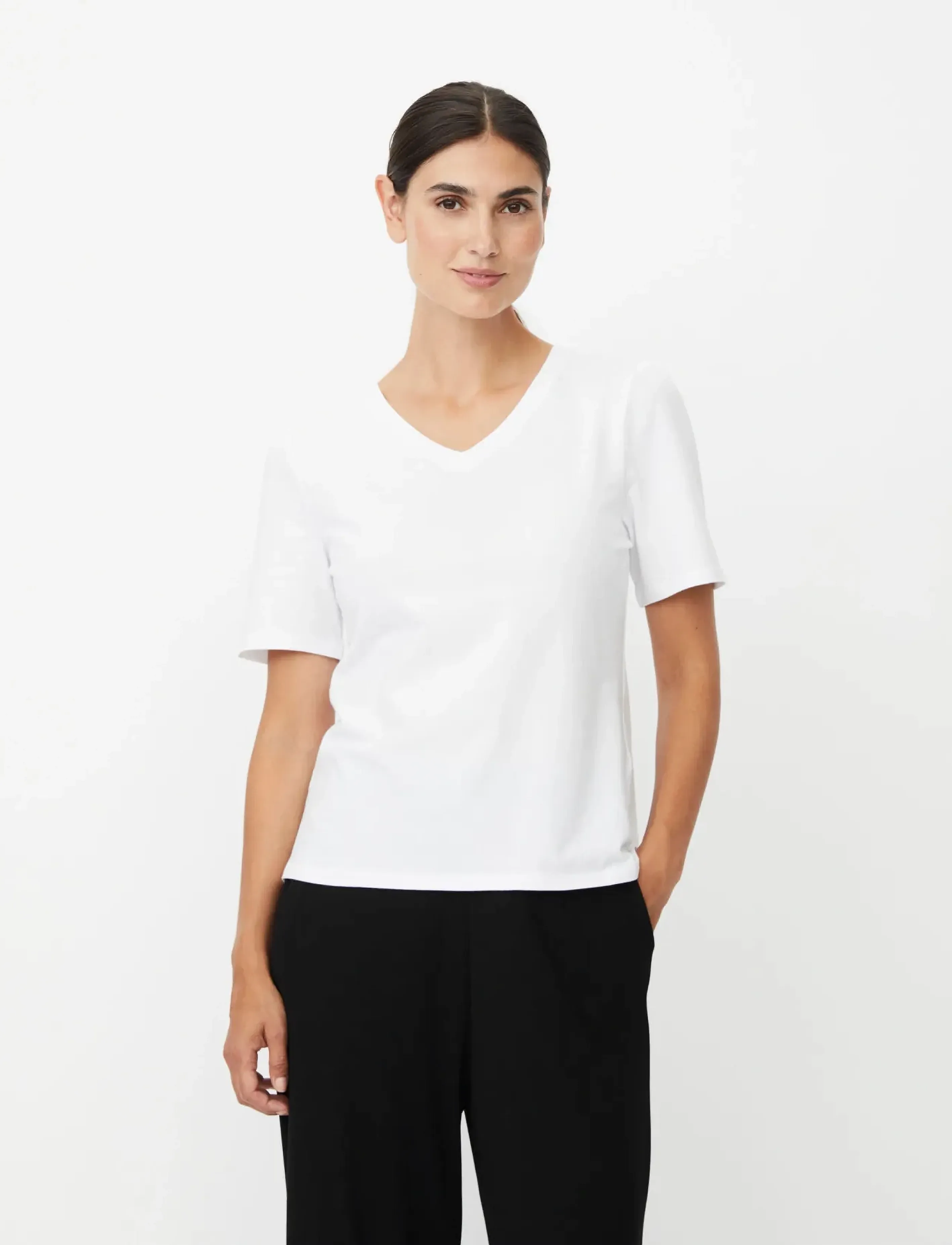 Masai Mablyvora, L, White, T-Shirts & Toppe > Kortærmede, Dame