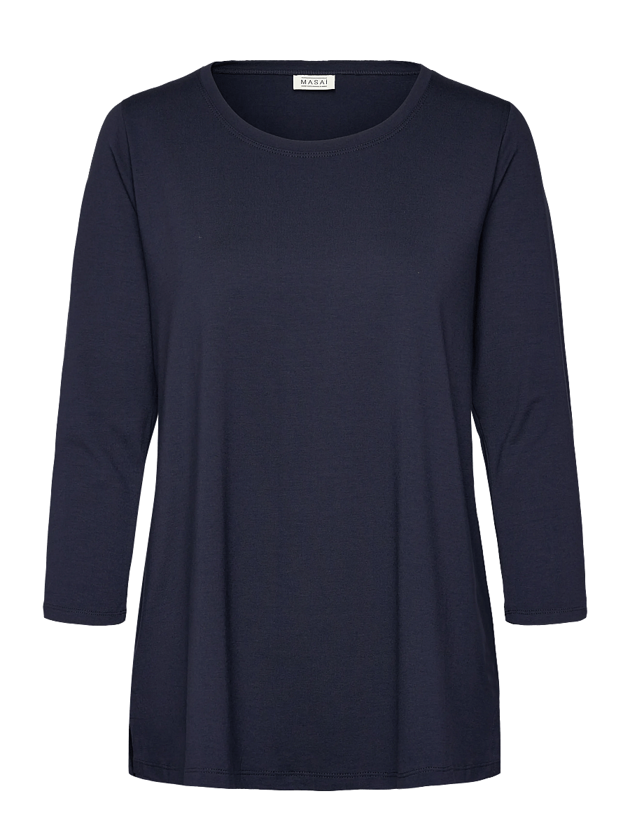 Masai - MaCecille - långärmade toppar - navy - 1