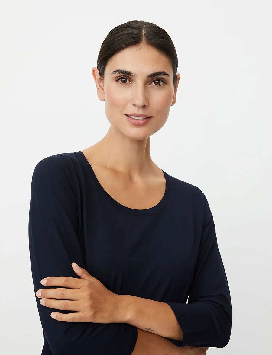 Masai - MaCecille - långärmade toppar - navy - 4