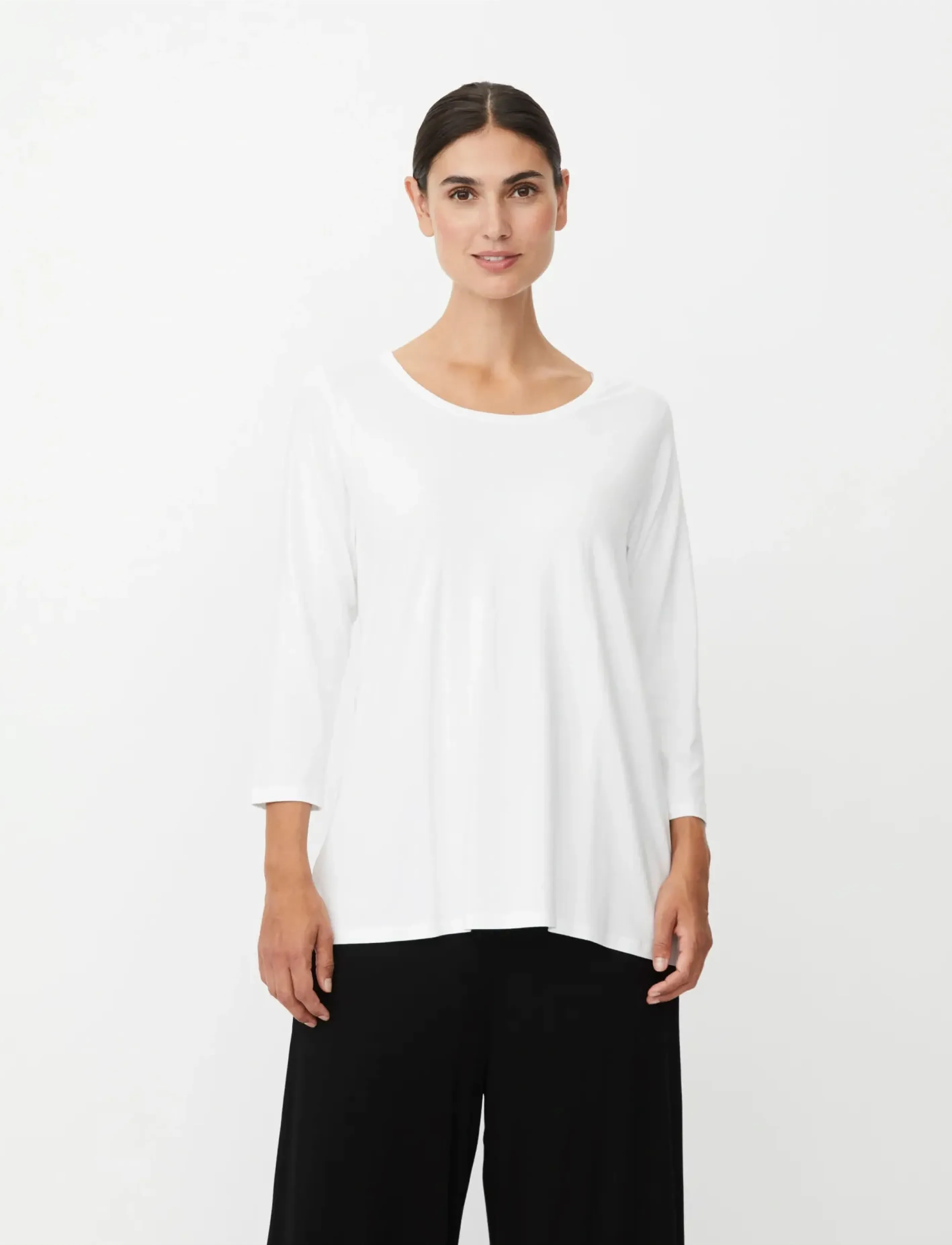 Masai MaCecille - Pikkade varrukatega alussärgid - WHITE / white