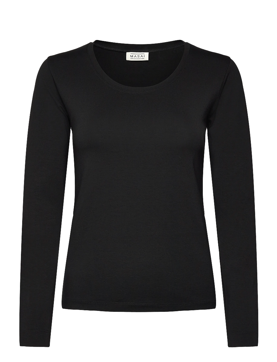 Masai - MaCreama - långärmade toppar - black - 1