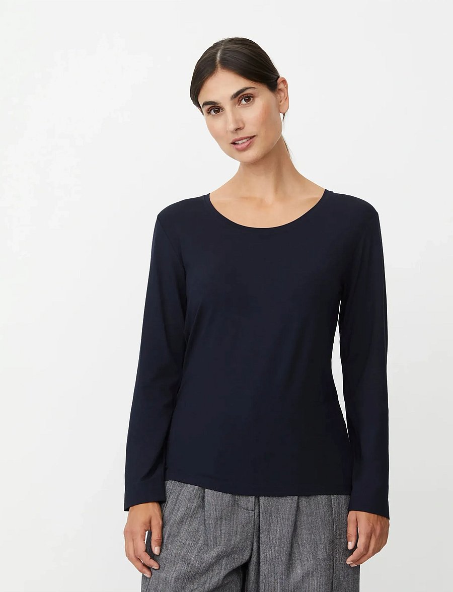 Masai - MaCreama - pikkade varrukatega topid - navy - 0