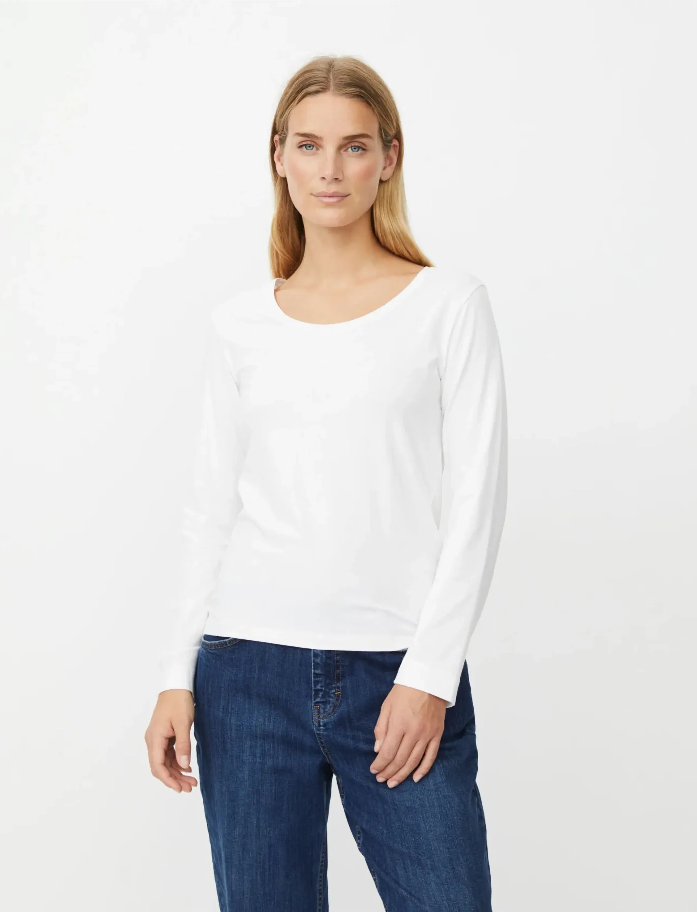 Masai MaCreama - Pikkade varrukatega alussärgid - WHITE / white