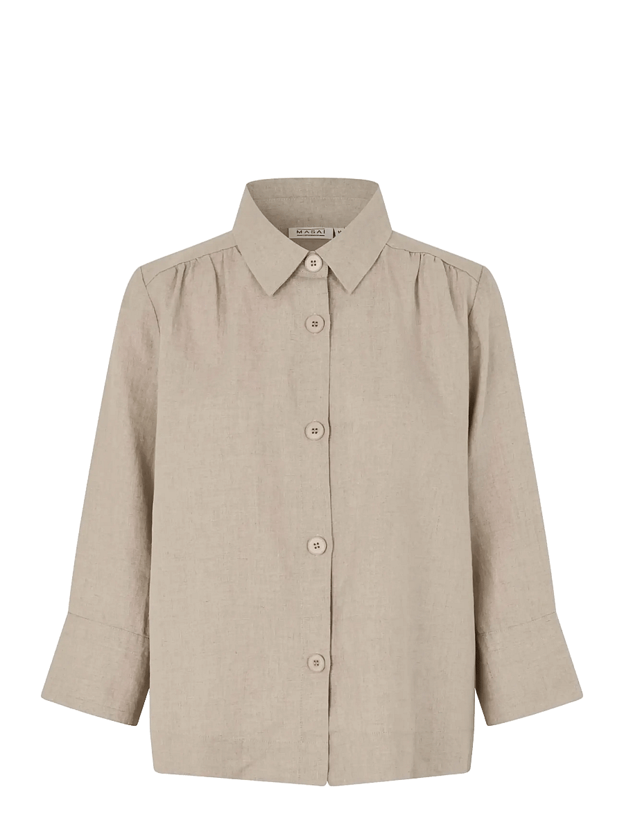 Masai - MaIdakai - linen shirts - natural - 1