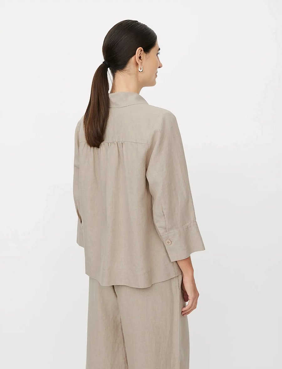 Masai - MaIdakai - linen shirts - natural - 3