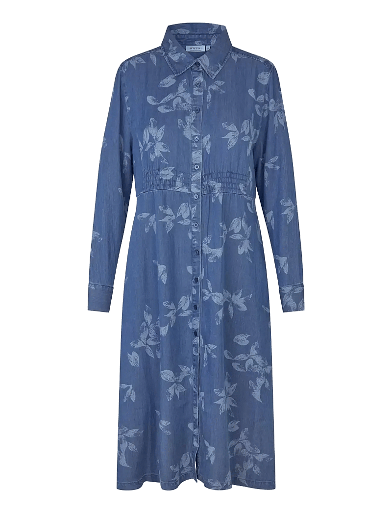 Masai - MaNorvinu - hemdkleider - blue denim - 0