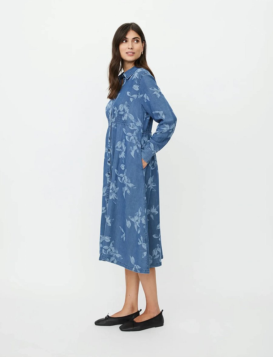 Masai - MaNorvinu - skjortekjoler - blue denim - 3