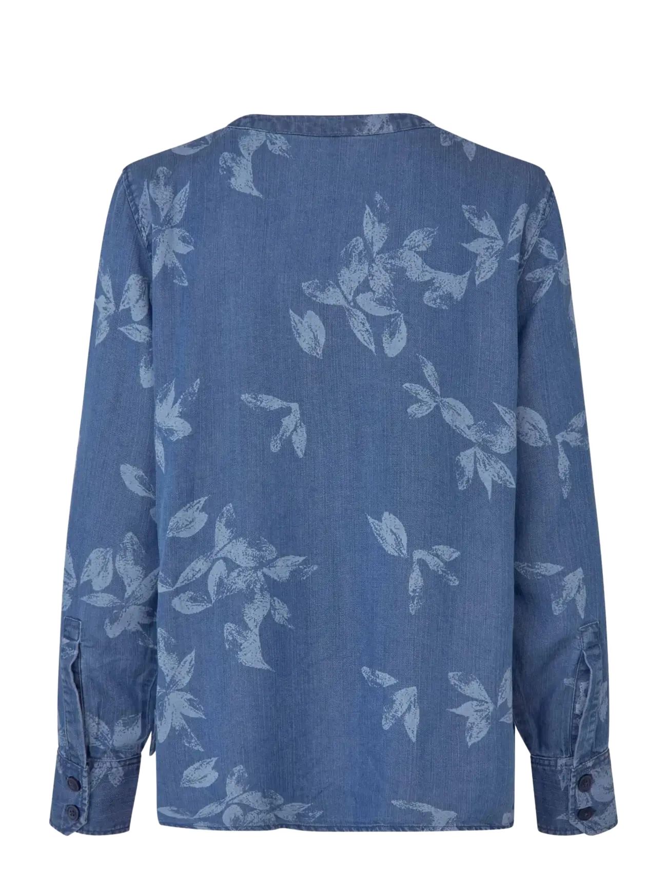 Masai - MaDariane - langerma blússur - blue denim - 1