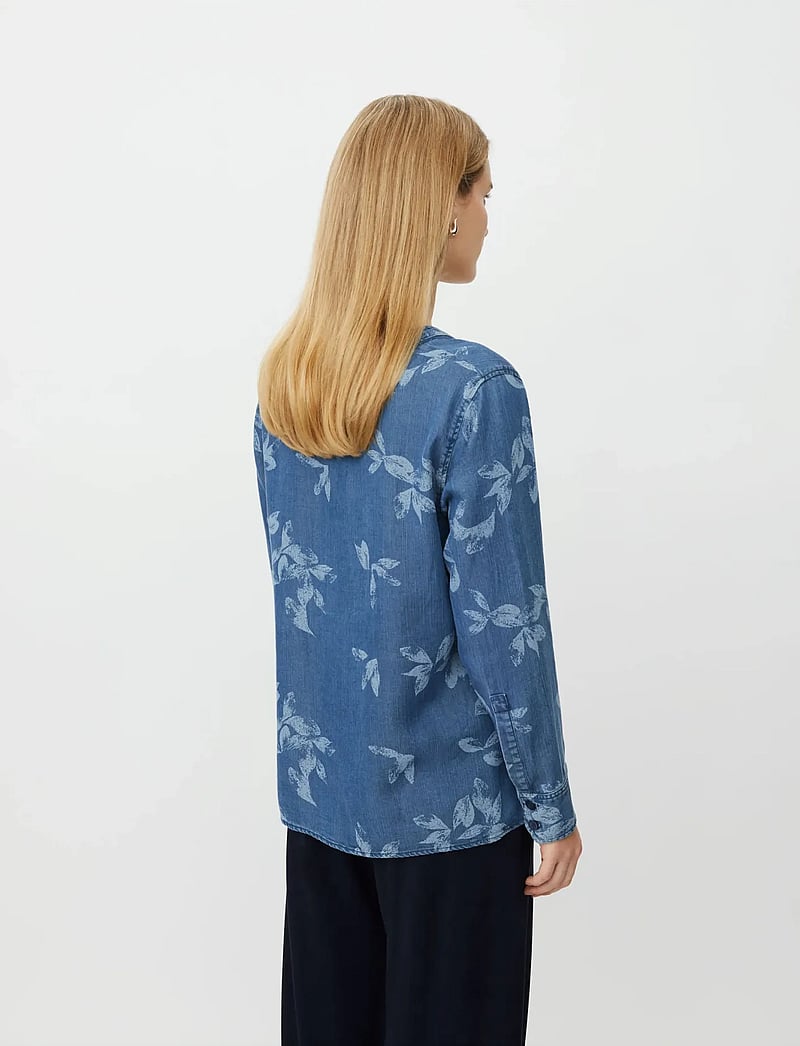 Masai - MaDariane - långärmade blusar - blue denim - 3