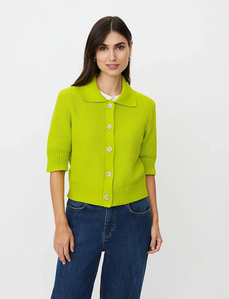 Masai - MaLiva - cardigans - b chartreuse - 2