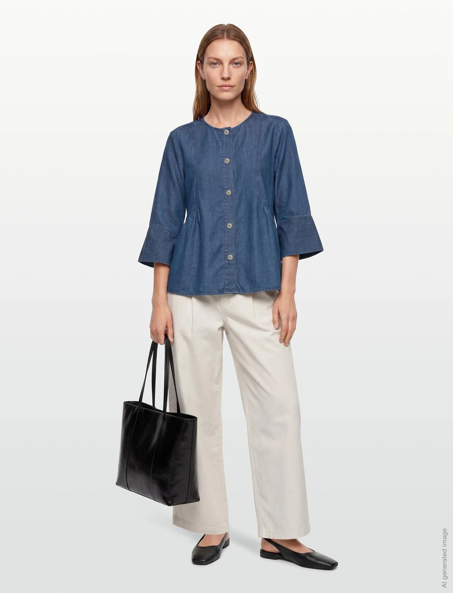 Masai - MaJuvila - denimskjorter - washed denim - 0