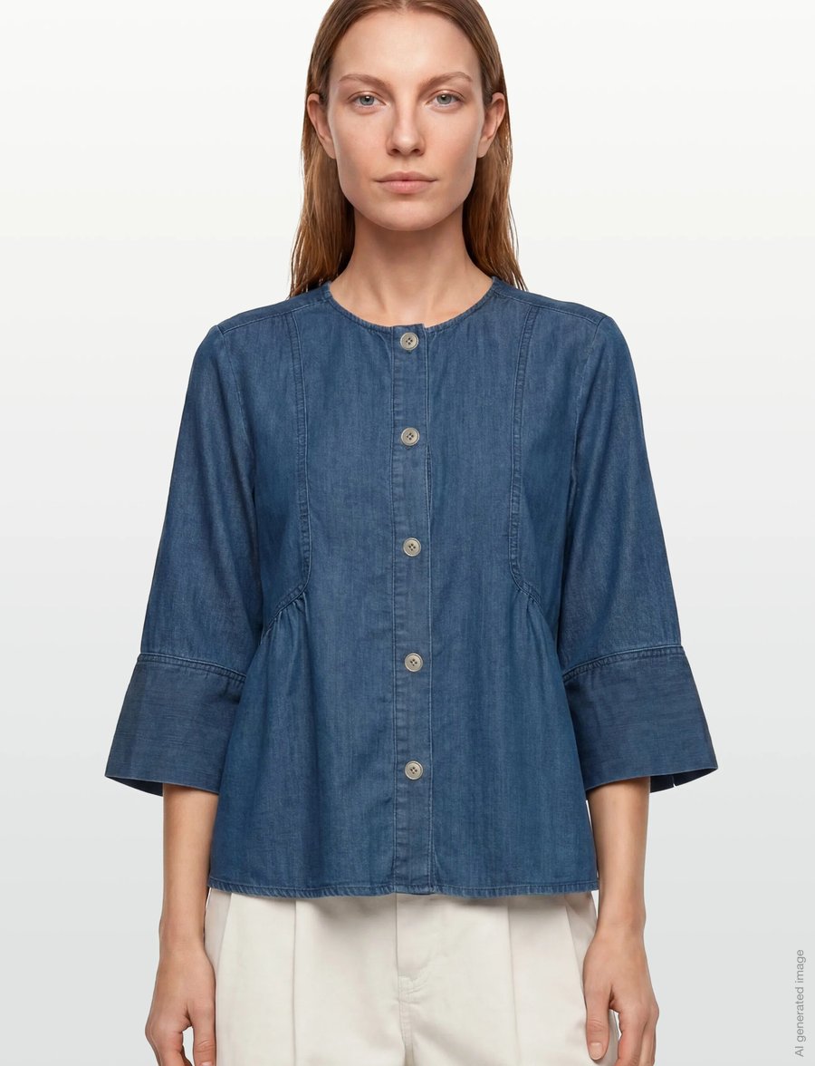 Masai - MaJuvila - denimskjorter - washed denim - 3