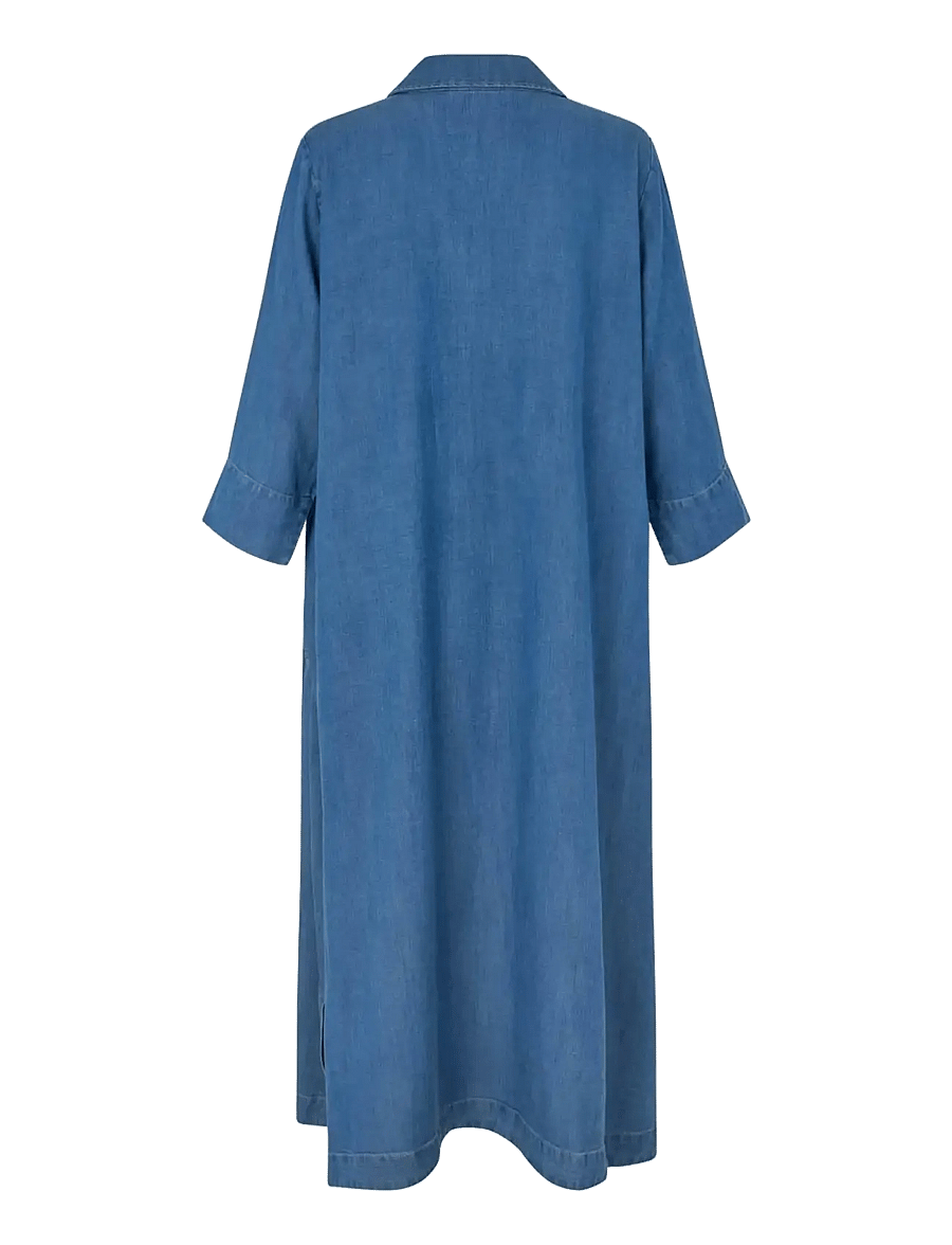 Masai - MaNikeeta - sommarklänningar - washed denim - 1