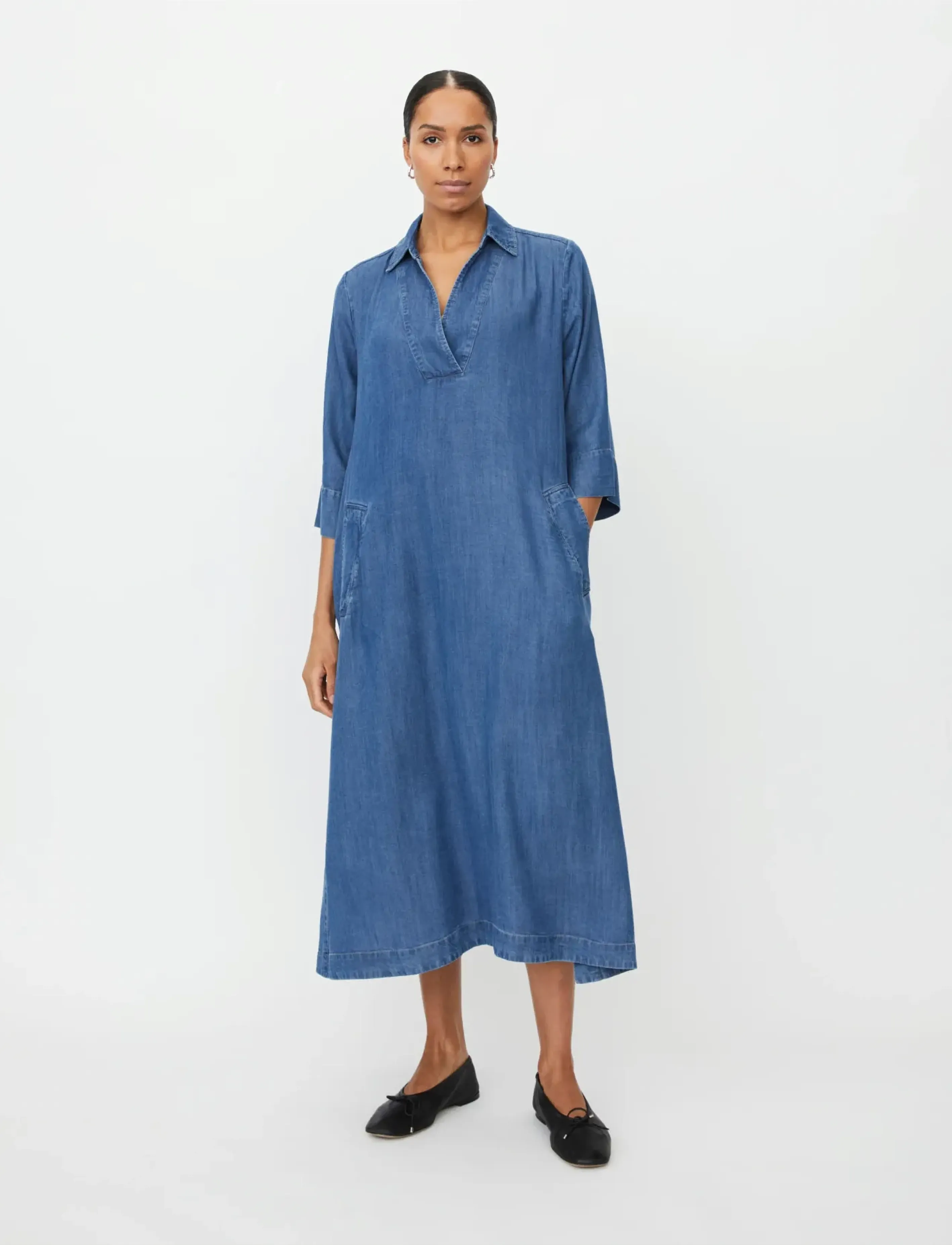 Masai - MaNikeeta - sommerkleider - washed denim - 2