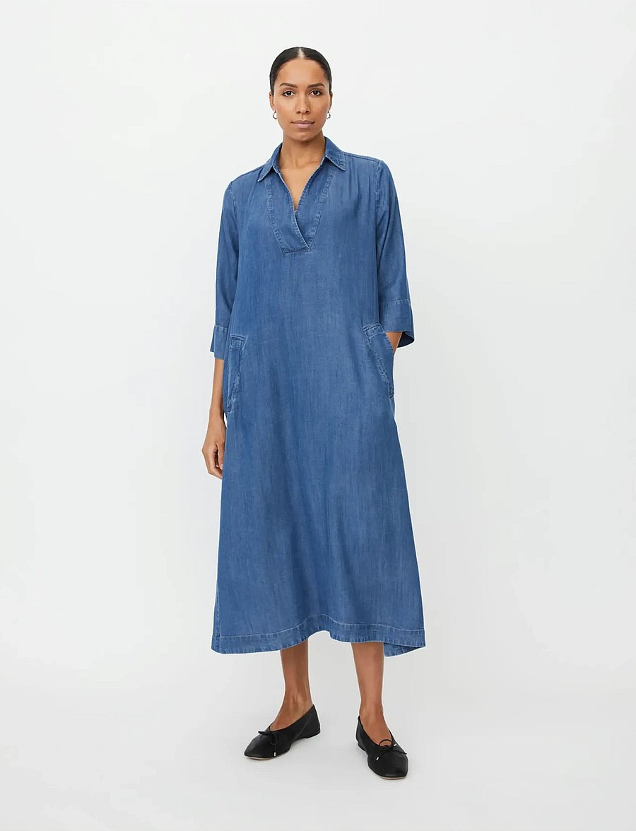 Masai - MaNikeeta - sommarklänningar - washed denim - 2