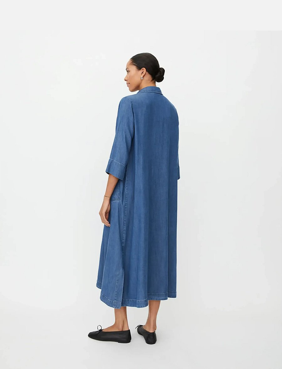 Masai - MaNikeeta - sommarklänningar - washed denim - 3
