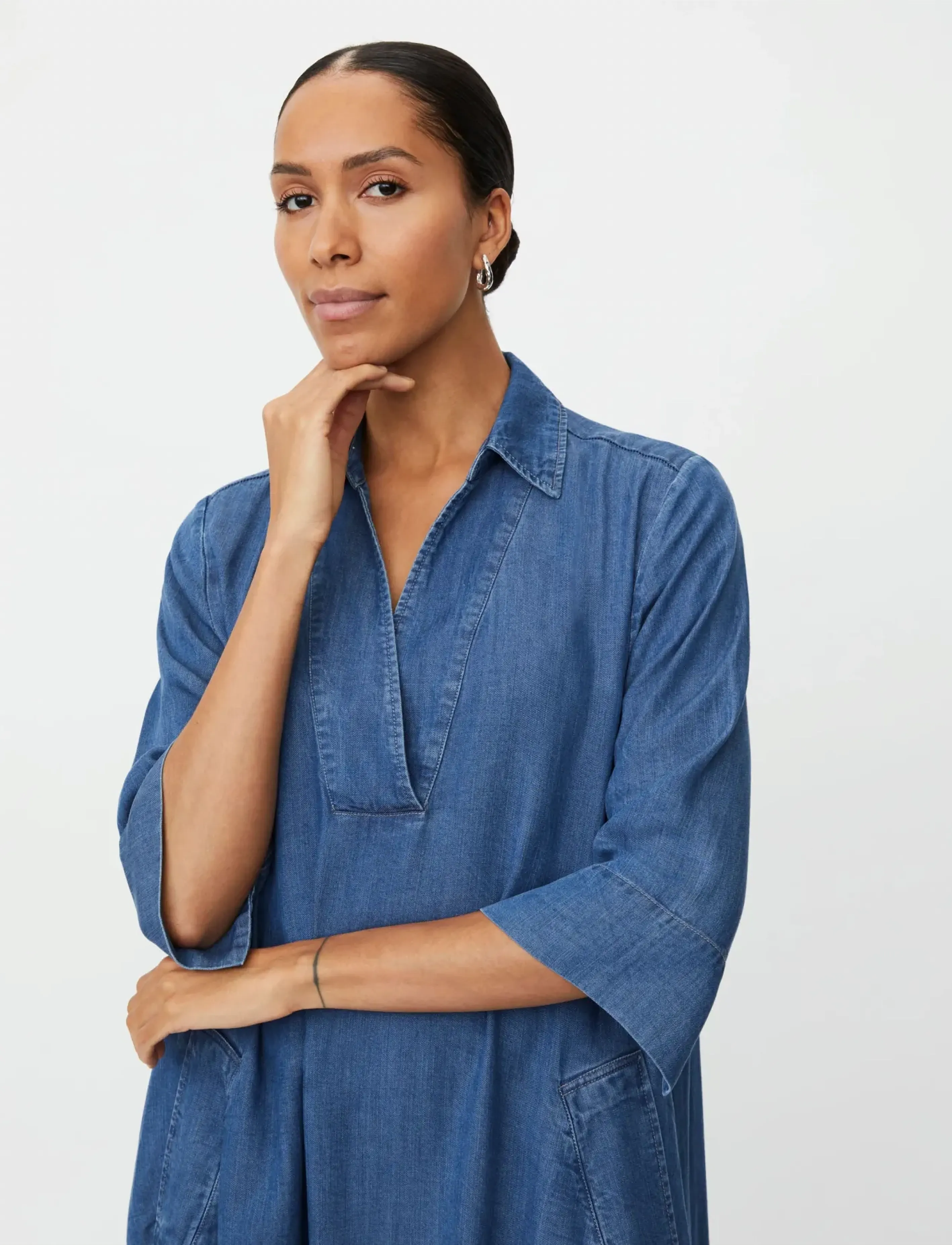 Masai - MaNikeeta - sommerkleider - washed denim - 4