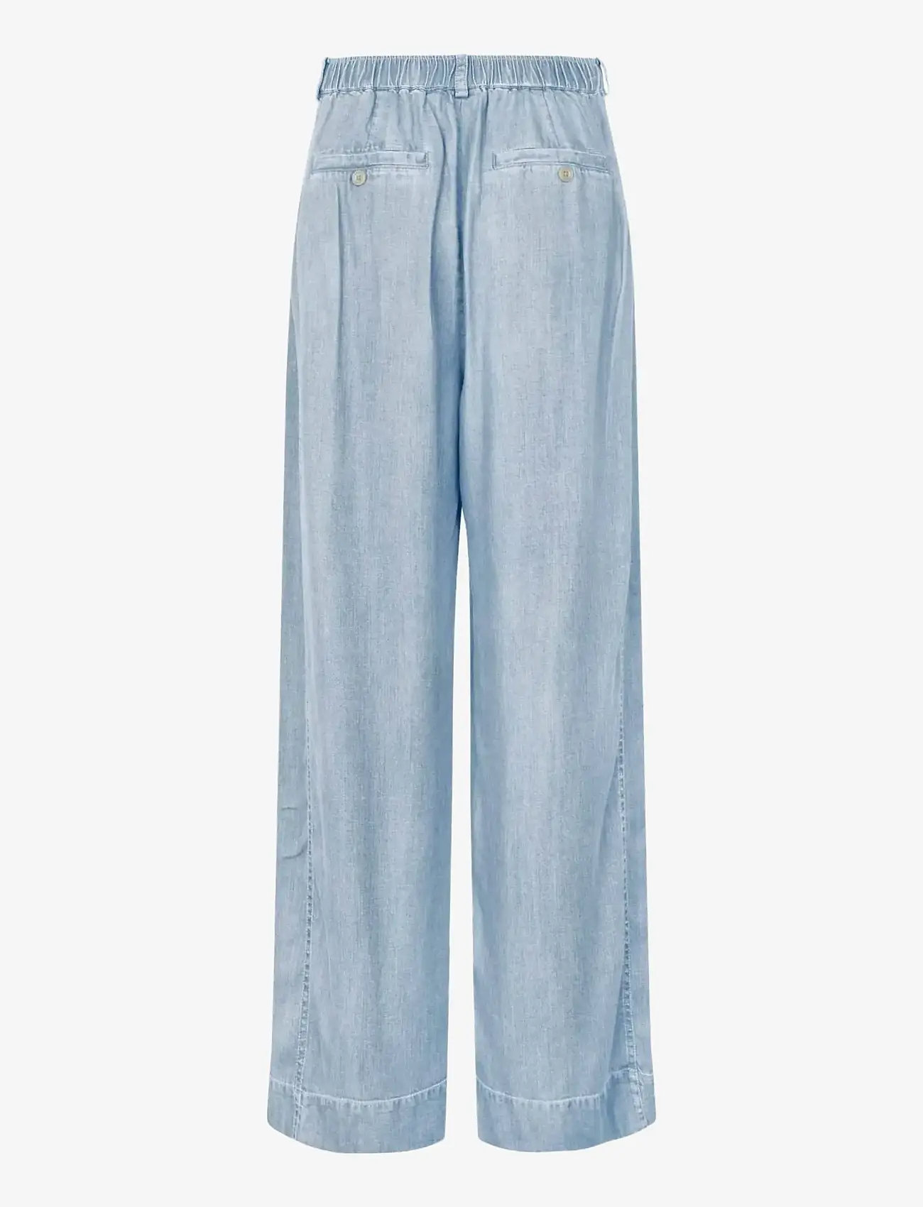 Masai - MaPelyra - wide leg trousers - washed denim - 1