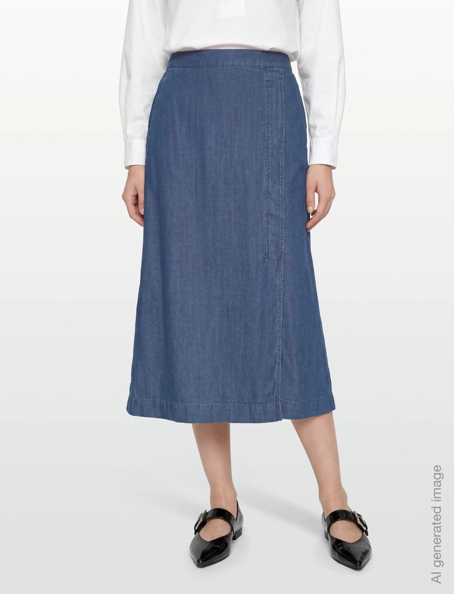 Masai - MaSelithia - jeanskjolar - washed denim - 3