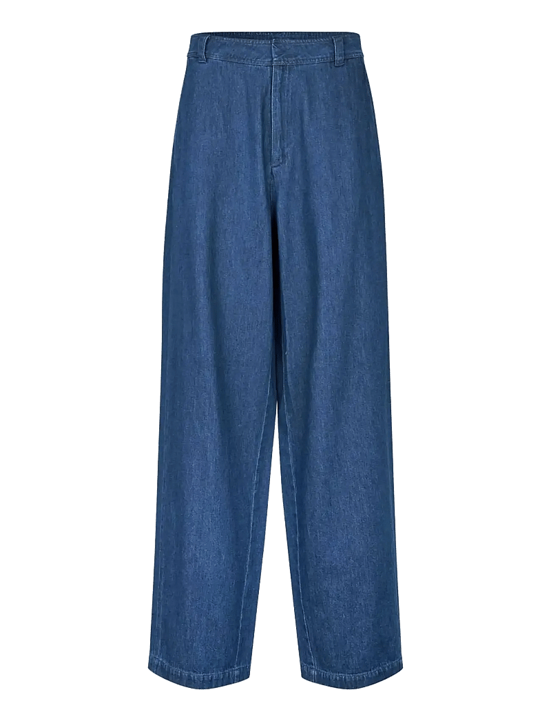 Masai - MaPantsia - hosen mit weitem bein - dark denim - 0