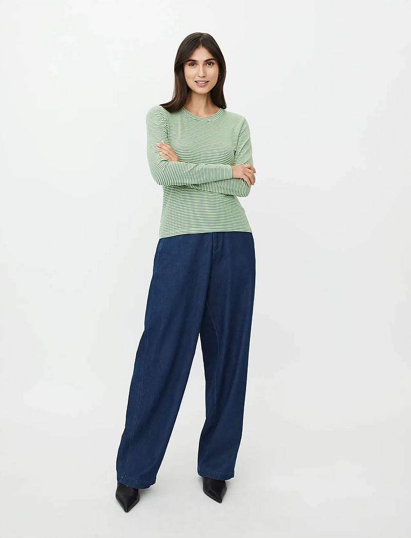 Masai - MaPantsia - hosen mit weitem bein - dark denim - 4