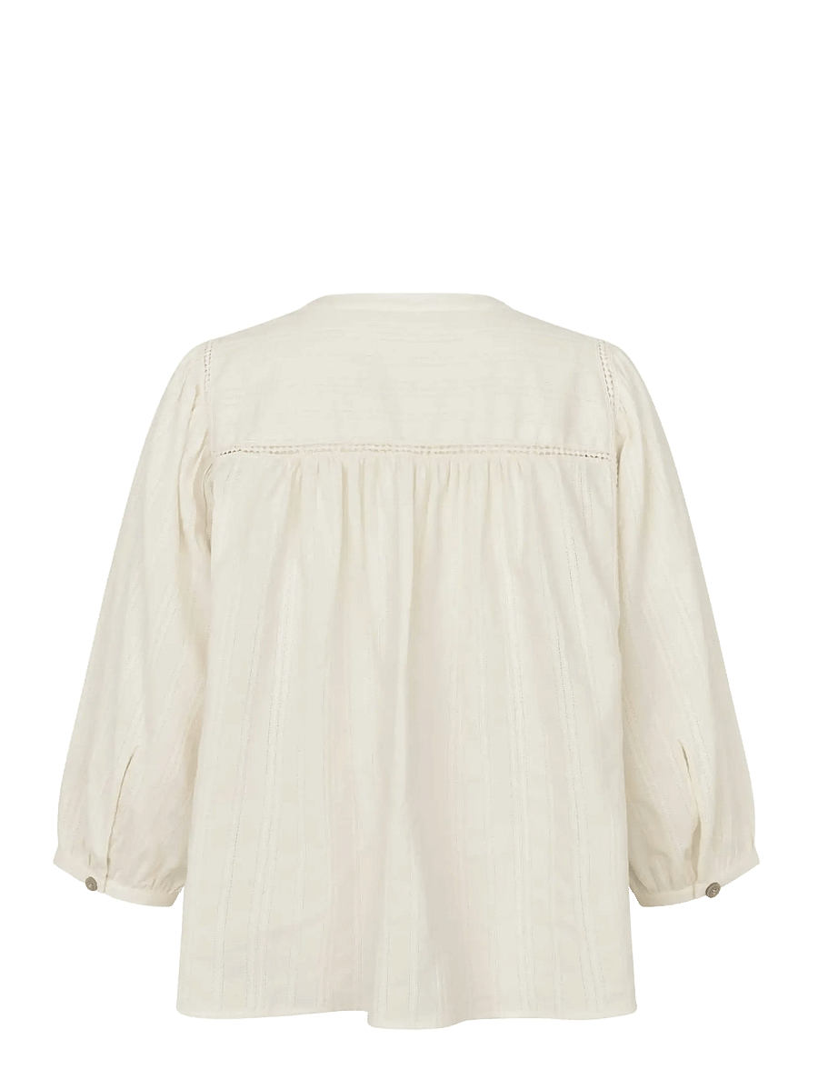 Masai - MaIthara - langärmlige hemden - whitecap - 1