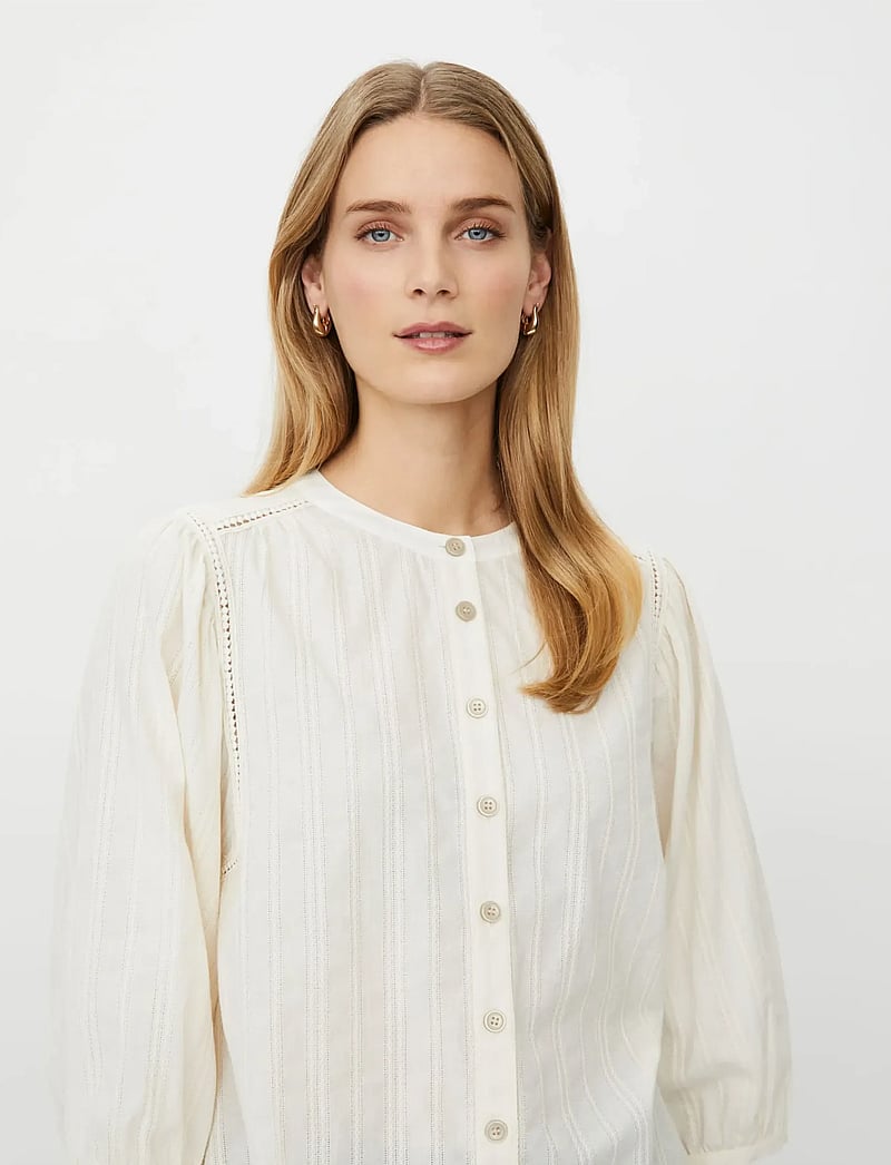 Masai - MaIthara - langärmlige hemden - whitecap - 4