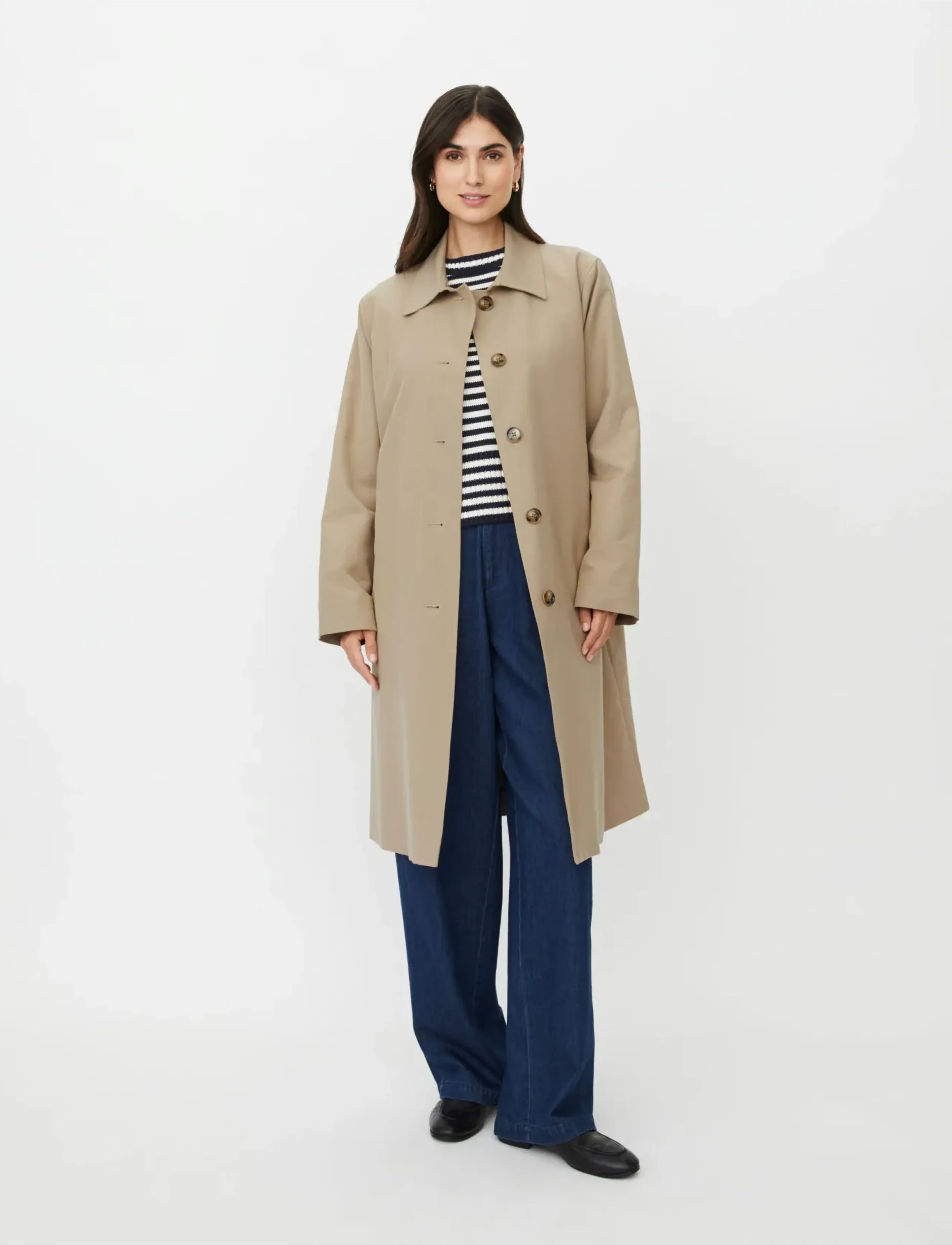 Masai Matolruna, Kvinder, Mac Frakke, Beige, Str: L