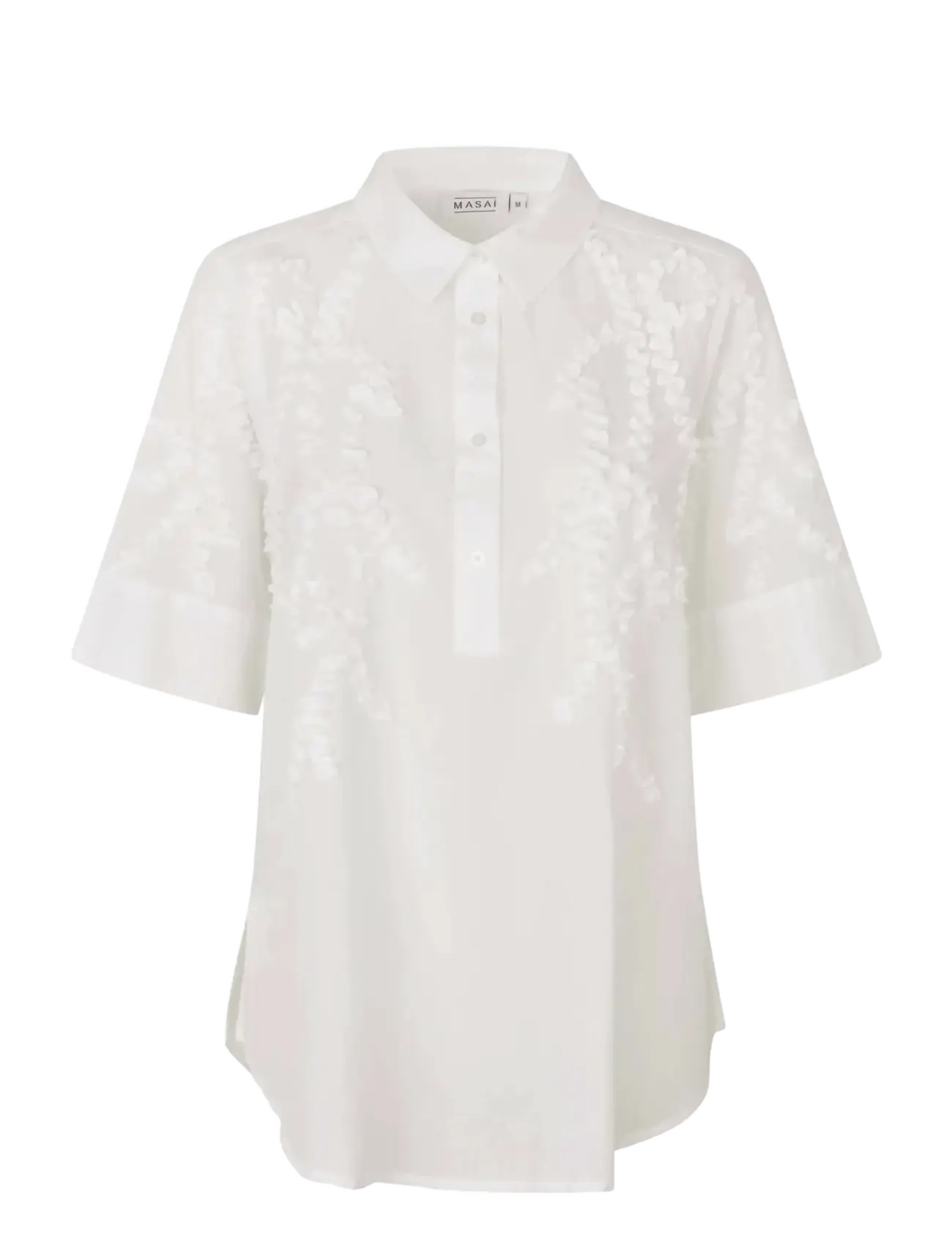 Masai - MaGinovelle - kortermede bluser - white - 1